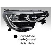 Resim AYFAR Far Sağ Renault Megane 4 2017+ Manuel Ayar Touch Model Siyah Çerçeveli 202330 