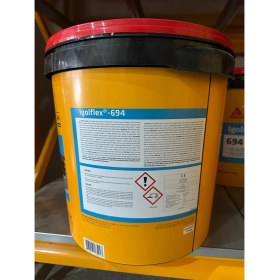 Resim Sika IGOLFLEX-694 Polimer Modifiye Bitüm Kauçuk, Iki Bileşenli Su Yalıtım Kaplaması 32KG(SET) 