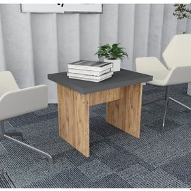 Resim Naomi 6'lı Ofis Takımı Model 2 Çam Füme 