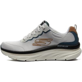 Resim Skechers D'lux Walker Memory Foam Mens Sneaker Hafızalı Taban Erkek Günlük Spor Ayakkabı Krem 