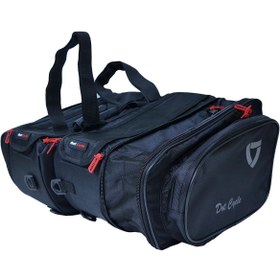 Resim DOT CYCLE Motosiklet Büyük Körüklü Yan Çanta Takımı (2'Lİ) 