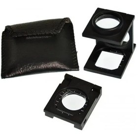 Resim 1cm Full Çelikkaplı Full Çelik Kaplı Katlamalı Büyüteç Th 