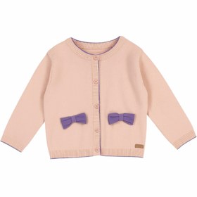 Resim Patique Fiyonk Cepli Triko Hırka - Rose Pembe / 3 Yaş 