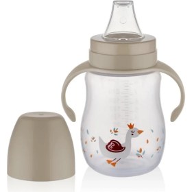 Resim Babyjem Damlatmayan Suluk Alıştırma Bardağı 250 ml Vizon 