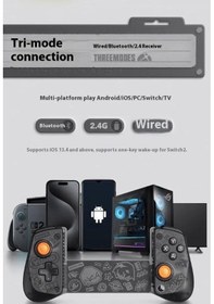 Resim Gamesir X5s Zenless Zone Zero Zzz Siyah Wireless Mobile Game Controller Switch 2 ,Apple Uyumlu iOS, Android 