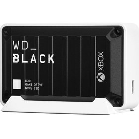 Resim WD Black D30 WDBAMF0010BBW-WESN 1 TB USB 3.2 Type-C Game Drive Xbox Taşınabilir SSD 