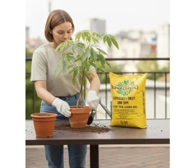 Resim Erdo Ticaret 10 Litre Çok Amaçlı Bitki Toprağı, Özel Karışım ile Zengin Besin 