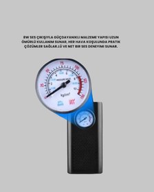 Resim Hnrlıshp Usb Şarjlı Kompakt Elektrikli Hava Kompresörü 3000 Mah 
