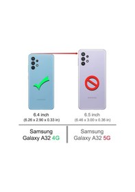 Resim Teknomoda Samsung Uyumlu Galaxy A32 Kilif Içi Süet / Kirilmaz Cam Nano Opsiyon 524653868 