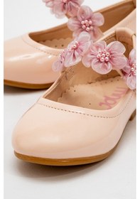 Resim Mnpc Kız Çocuk Pudra Fashion Babet 25y1b10054173 Pudra 