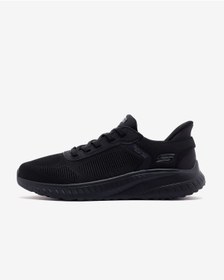 Resim Skechers BOBS SQUAD CHAOS SOLID STEP Erkek Siyah Spor Ayakkabı 118312 BBK | Orijinal 