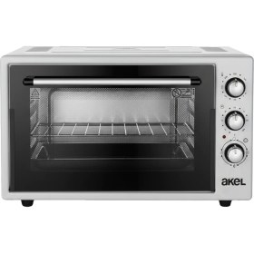 Resim Akel AF950L 50 Lt Gri Midi Fırın, İç Aydınlatmalı, Zaman Ayarlı, Izgara ve Fırın Fonksiyonlu, 2 Tepsi, 1 Tel Izgara 