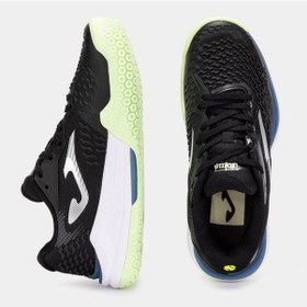 Resim Joma Ace Lady 25 Kadın Siyah Toprak Kort Tenis Ayakkabısı Tacls2501c Siyah 