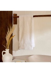 Resim Karaca Home Artisan Demeter %100 Pamuk El Havlusu Ekru 50x90 Cm Ekru 