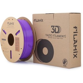 Resim Filamix Mor Pla+ Filament 1.75mm 1kg - Teknoartshop 1 