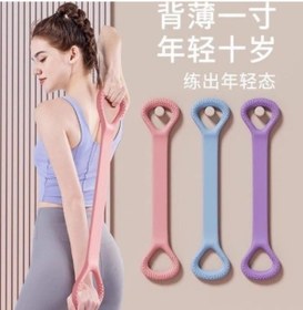 Resim Egzersiz Esnetme Direnç Lastiği Yeni Çok Renkli 