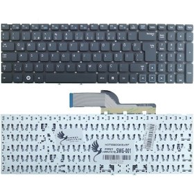 Resim Samsung Uyumlu NP300E5C-A08TR, NP300E5A-A0CTR Klavye (Siyah) 