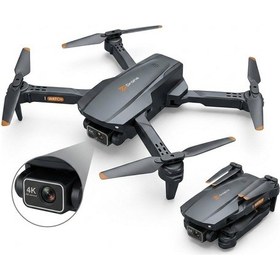 Resim H15 4k Kameralı Katlanabilir Drone Uzaktan Kumandalı Hd Kamera Stabil Uçuş Headless Mode 