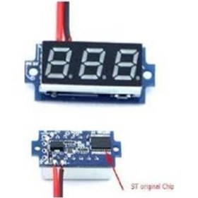 Resim Gözelerelektronik-0.28" 3.5-30V İki Kablolu Dc Kırmızı Voltmetre 