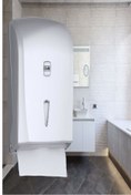 Resim KG-GOLDPAPER Metalik Krom Renk 200 Adet Havlu Kapasiteli Z Katlama Kağıt Havlu Banyo Ve Mutfak Aparatı Dispanseri 