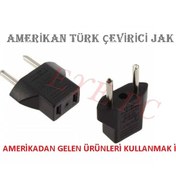 Resim Amerikan Türk Priz Çevirici Jak 