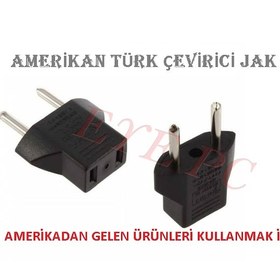 Resim Amerikan Türk Priz Çevirici Jak 