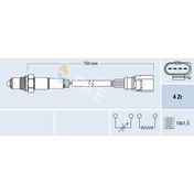 Resim Fae 1 ADET LAMBDA SENSÖRÜ 1.4TSI CPTA 04C906262DFAE 