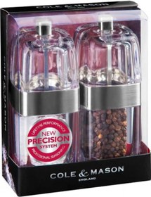 Resim Cole & Mason H57478P Seville 140 MM Tuz - Biber Değirmen Seti 