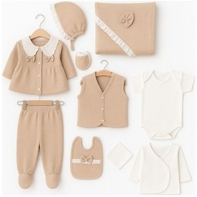 Resim Hastane Çıkışı 10 Lu Set Şıklık Ve Konfor Bir Arada Kahverengi 