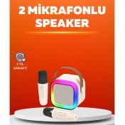 Resim Zero Land Nrzsnt Ses Efektli Mikrofonlu Kablosuz Karaoke Sistemi 