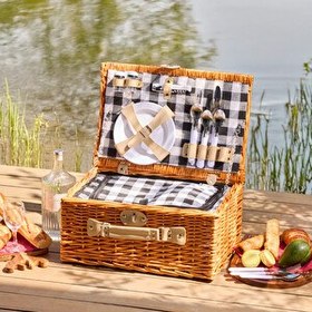 Resim Perotti Picno Italy 4 Kişilik Piknik Sepeti 