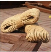Resim JUTBURADA Deba 3 mm 100 Metre Jüt Halat Ip Dekoratif Hasır Ip Kendir I5 
