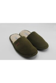 Resim Erkek Sessiz ve Kaydırmaz Taban, Sıcak,mevsimlik, Içi Peluş, Fitilli Kadife Çanak Terlik 