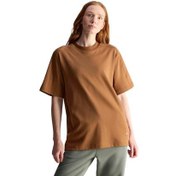 Resim adidas Asmc Logo Tee Kadın T-Shirt Kahve 