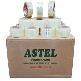 Resim Astel Koli Bandı 45x100 Metre 48 Adet (1 Koli) ASTEL KOLİ BANDI 4 