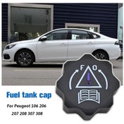 Resim Lasonstiges Peugeot 106 206 207 208 307 308 Araba Dış Styling Yağ Kapağı Yakıt Doldurma Kapı Kapağı Oto Aksesuarları İçin Tank Kapakları 