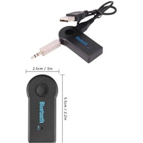 Resim Gld-spt- Bluetooth Araç Kiti Aux Çıkışlı Telefon Müzik Alıcı Tüm Cihazlara Uyumlu 