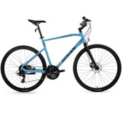 Resim Bisan Yeni Bisan TRX 8400 Altus 700c Bebek Mavisi Trekking Bisikleti, 54 cm Alüminyum Kadro, 27 Vites 