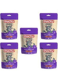 Resim Snacky Crunch Hair-Skin Kedi Ödülü Tavuklu 60 Gr X 5 Adet 