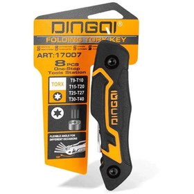 Resim GRAYZER Katlanır Torx Uçlu Çakı 8 Parça 