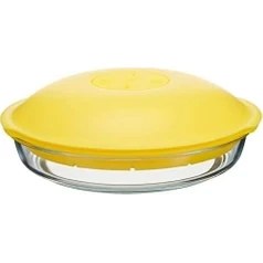 Resim Nisar Store 59524T00 Buharda Pişirici, 28.5 x 27 x 9.5 Cm, Mikrodalgaya Uygun, Cam 