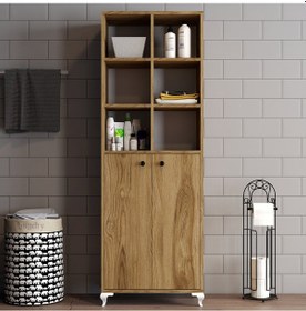 Resim Moxen Mobilya Bdr2 Çok Amaçlı Dolap Raflı MXNBDR2002CVZ 