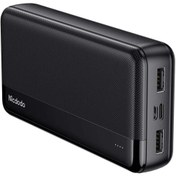 Resim Mcdodo MC-1370 20000 mAh Çift USB Çıkışlı 5V 2.1A LED Göstergeli Siyah Powerbank 