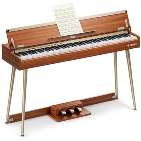Resim Donner Dhp-300 Pro Dijital Piyano Retro Wood 