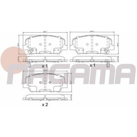 Resim Nagama-nbp-hy010 - Fren Balata On Ikazlı Hyundaı I30 Gd 1.6 G 