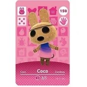 Resim Nintendo Anahtarı ile Uyumlu Hayvan Geçişi Için Nfc Oyun Kartı Amiibo / Switch Lite / Wii U 