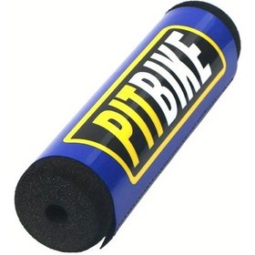 Resim Turcoshop11 1 Adet Yuvarlak Handlebar Koruma Pedi Pıt-blue Crf Yzf Motocross Dirtbike Atv 