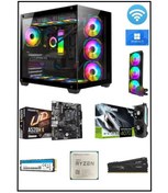 Resim RAMTECH RTX 4070 12GB + Ryzen 7 5700X | 32GB RAM | 1TB NVMe SSD | 360mm ARGB Sıvı Soğutma Gaming Bilgisayar 