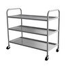 Resim Empero EMP.2.SV.03 Krom Servis Arabası - 3 Katlı - 55x86x90 CM 