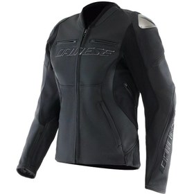 Resim Dainese Racing 5 Kadın Deri Ceket Siyah 